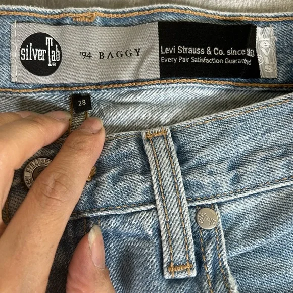 Levi’s silver tab 94’ baggy denim jeans - Picture 3 of 16